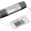 Racor p.tubos galv. 1/2"x80 mm