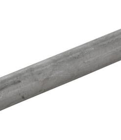 Racor con contera inox 1/4"x150mm