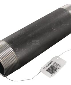 Racor tub.galv.negro 2"x200mm