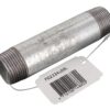 Racor p.tubos galv.3/4"x100 mm
