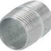 Racor galvanizado 3/4 " x 30 mm