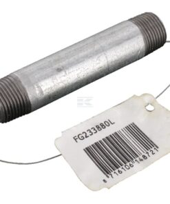 Racor p.tubos galv. 3/8"x80 mm
