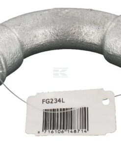 Codo 90° hemb/hemb. galv. 3/4"