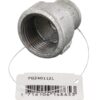 Empalme galvan. hembra 1"x1/2"
