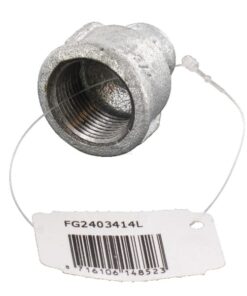 Empalme galv. hembra 3/4"x1/4"