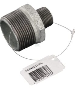 Reducción 2xM 1 1/2"x3/4"