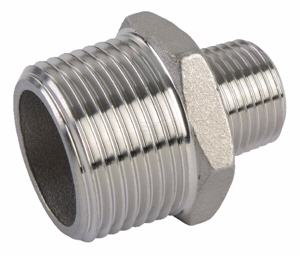 Reducción inox M 1"x3/4" 2 Reducción inox M 1/2"x1/4"