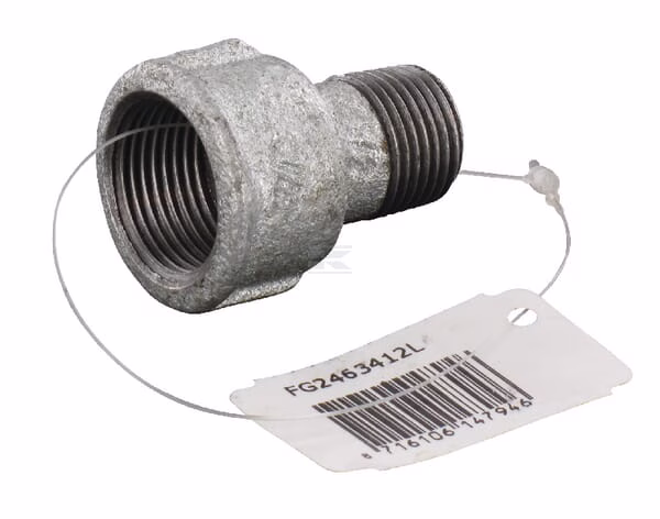 Empalme hembra/macho 3/4"x1/2" 1 Empalme hembra/macho 3/4"x1/2"