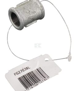 Manguito galvaniz. hembra 3/8"