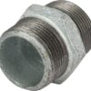Racor cincado macho 1 1/4"