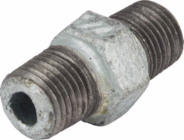Racor cincado macho 1/4" 1 Racor cincado macho 1/4"
