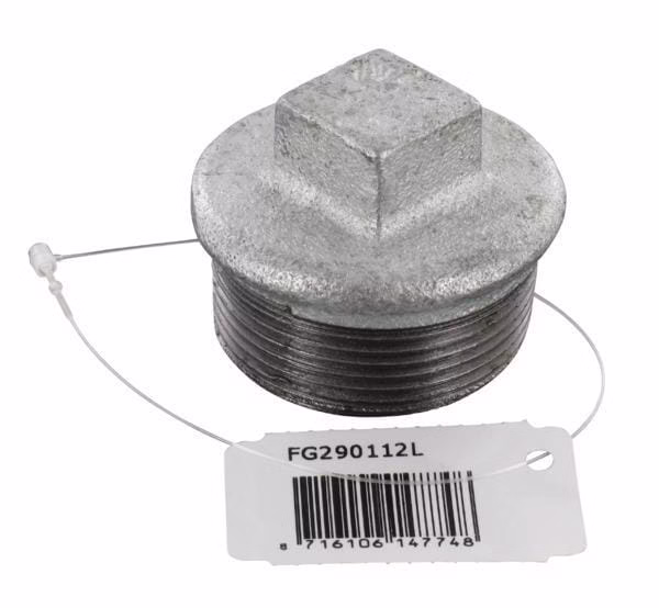Tapón galvanizado macho 1 1/2"