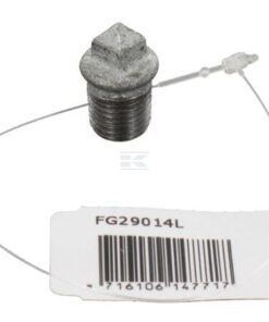 Tapón galvanizado macho 1/4"