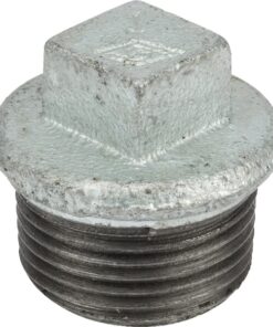 Tapón cincado macho 4