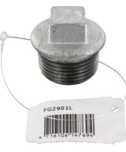 Tapón galvanizado macho 1"