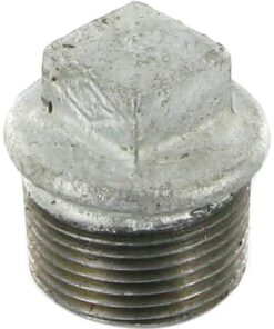 Tapón cincado macho 3/4"