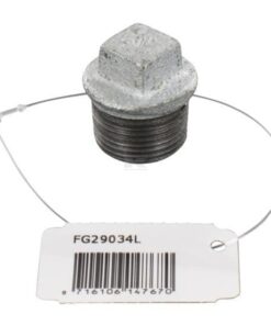 Tapón galvanizado macho 3/4"