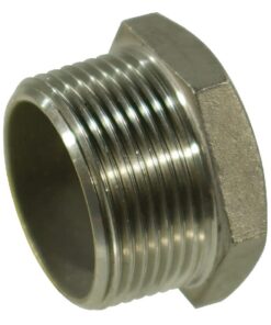 Tapón hex. inox M 1"