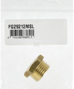Tapón de latón M 1/2"