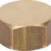 Tapa latón hexagonal H 3/4"