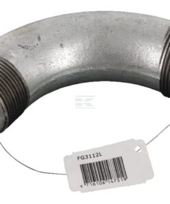 Codo 90° mach/mach galv 1 1/2"