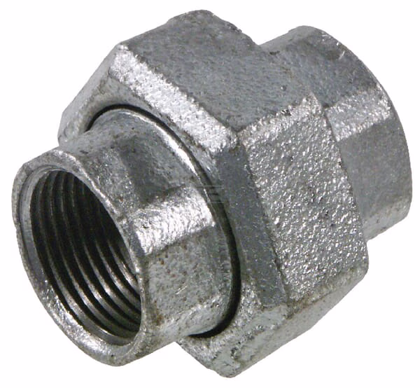 Racor cincado H/H 3/8" 1 Racor cincado H/H 3/8"