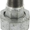Racor cincado H/M 1/2"