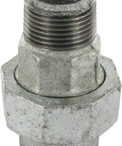 Racor cincado H/M 1"