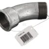 Codo 45° galv hem/macho 1 1/4" 4 Codo 45° galv hem/macho 1 1/4"