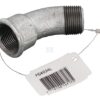 Codo 45° galv hemb/macho 3/4"
