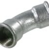 Codo 45° galv. 2xH 1 1/4" 2 Codo 45° galv. 2xH 1 1/4"