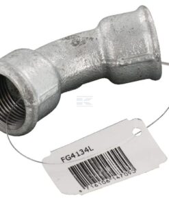 Codo 45° galv. 2xH 3/4"