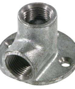 Aplique 90° cincado H/H 3/4"