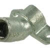 Aplique 45° cincado H/H 1/2"
