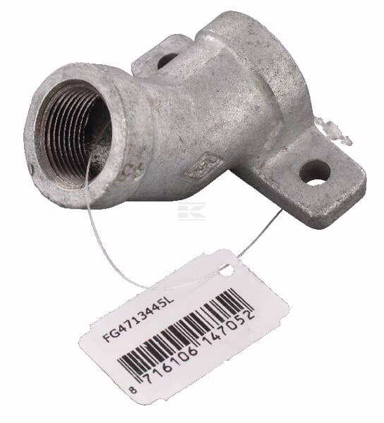 Pl. pared 45° gal hem/hem 3/4" 1 Pl. pared 45° gal hem/hem 3/4"