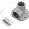 Pl. pared 90° gal hem/hem 3/4"