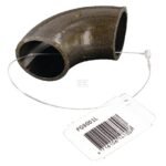 Codo para soldar 90° negro 1"