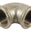 Codo 90° cincado H/H 3/4"