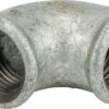 Codo 90° cincado H/H 1/2" 4 Codo 90° cincado H/H 1/2"
