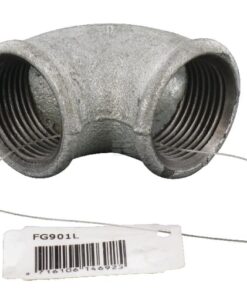 Codo 90° galv hemb/hemb 1"