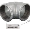 Codo 90° galv hemb/hemb 2"