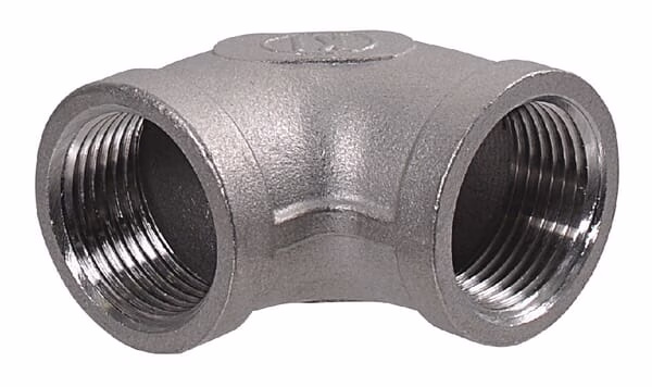 Codo 90° inox 2xH 1/2" 1 Codo 90° inox 2xH 1/2"