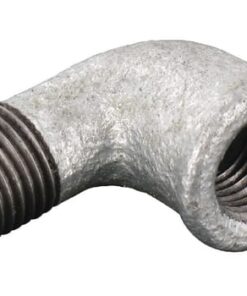 Codo galv. hemb/macho 1/4"