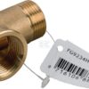 Codo de latón H/M 3/4"