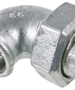 Racor an. 90° galv. h./h. 3/4"