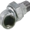 Racor 90° cincado H/M 1 1/2"