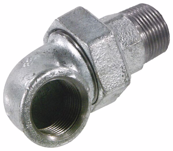 Racor 90° cincado H/M 3/4" 1 Racor 90° cincado H/M 3/4"
