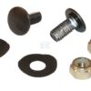 Juego de tornillos (2 unid.) p/Rover Homelite 2 Juego de tornillos (2 unid.) p/Rover Homelite