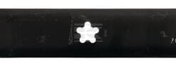 Cuchilla 461 x 57,1 x 3,5 mm, válida para Husqvarna