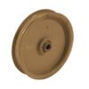 Polea plana 3/8"x4"
